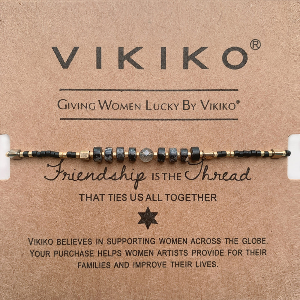 VIKIKO Natural Stone Bracelet Jewelry Gifts for Women Girl Dainty  Bracelet