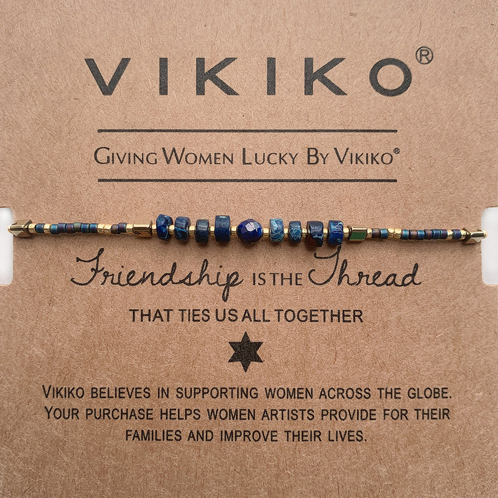 VIKIKO Natural Stone Bracelet Jewelry Gifts for Women Girl Dainty  Bracelet