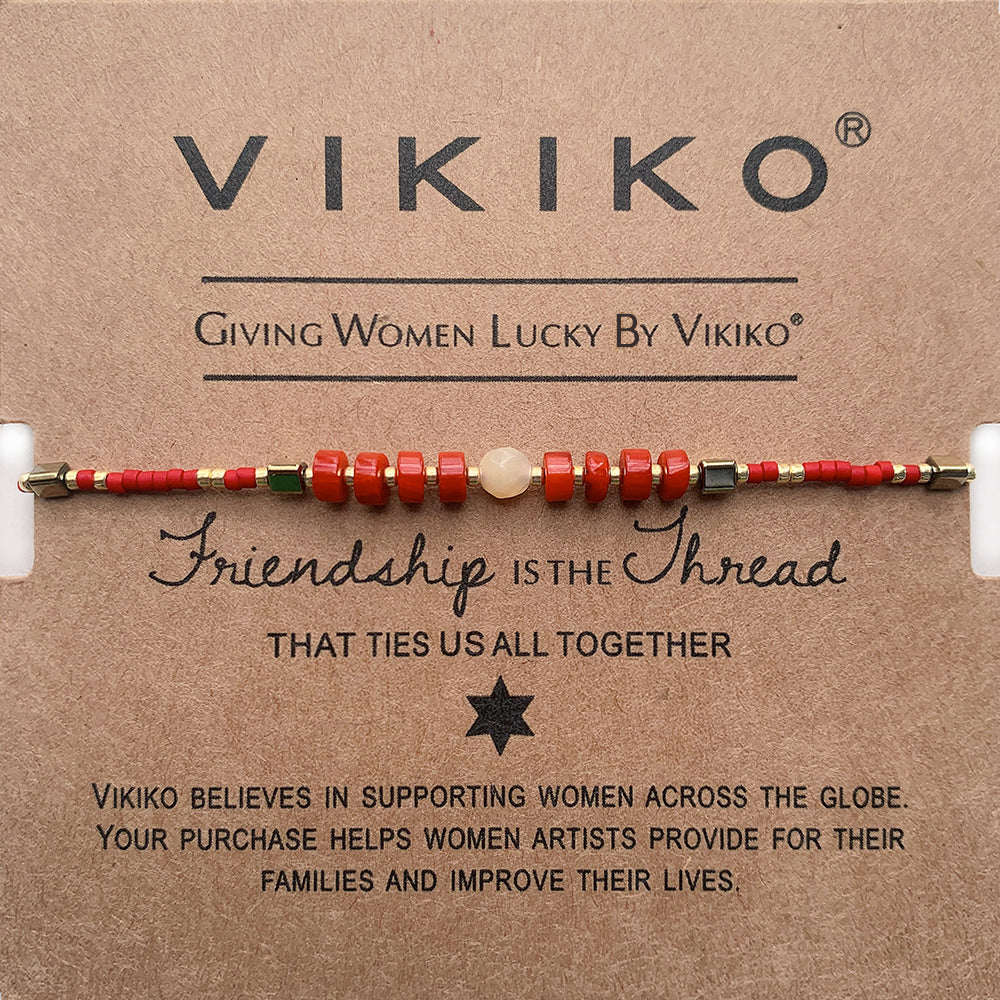 VIKIKO Natural Stone Bracelet Jewelry Gifts for Women Girl Dainty  Bracelet