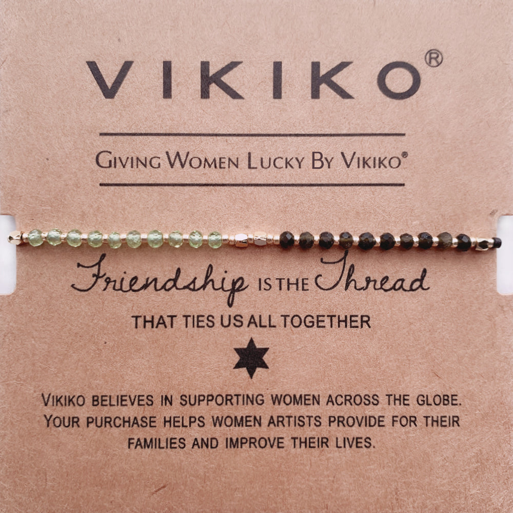 VIKIKO Natural Stone Beaded Bracelet Jewelry Gift 3pcs/lot Bracelet set Jewelry Freshwater Water Pearl Bracelet